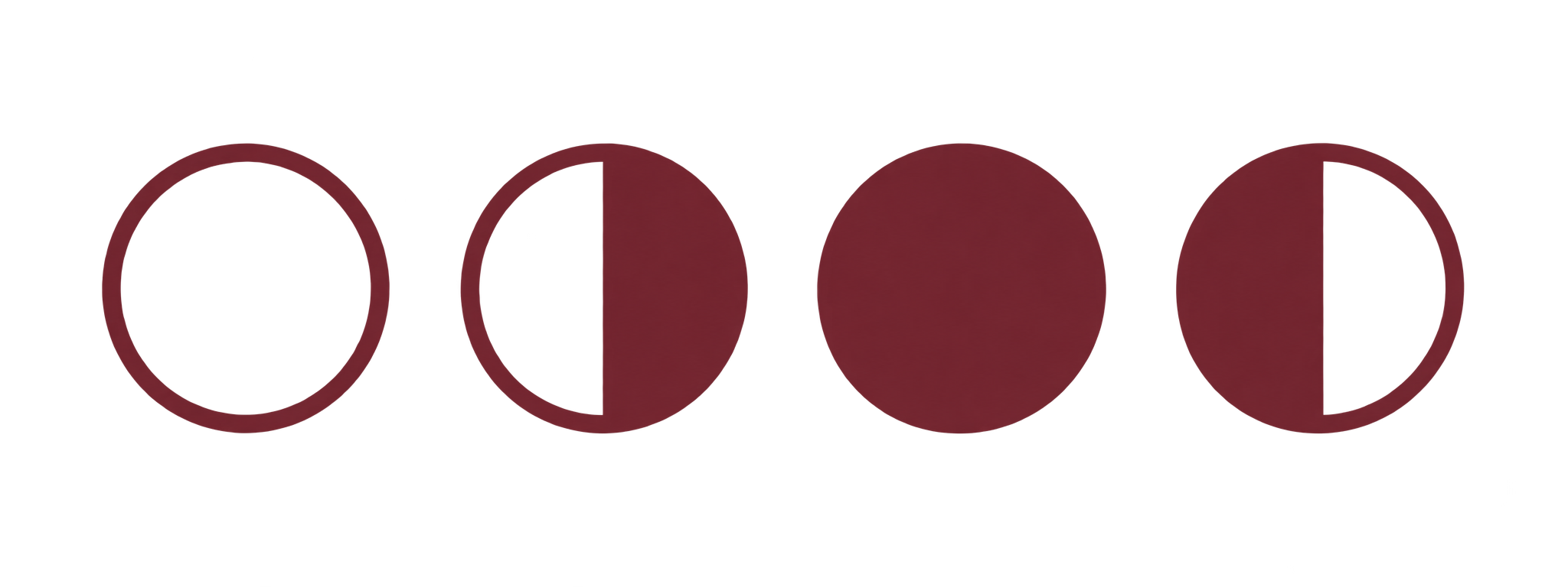 Mondphasen-Symbol